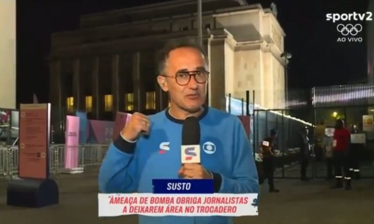 Equipe de TV brasileira é obrigada a deixar prédio em Paris por ameaça de bomba
