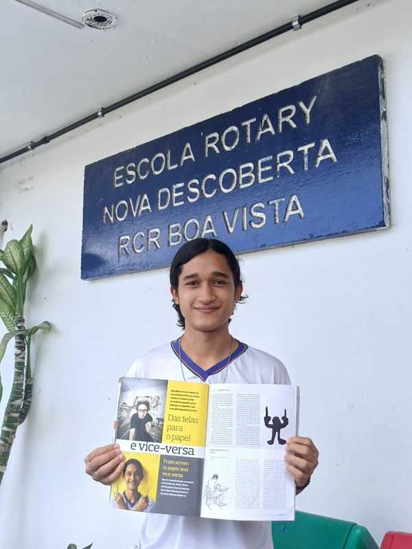 Estudante do Recife se destaca por sua produção como artista de quadrinhos