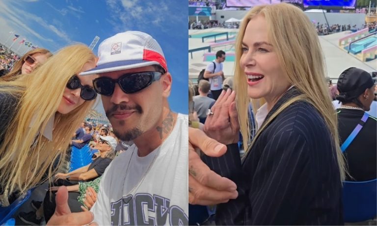 Influencer capixaba encontra Nicole Kidman durante as Olimpíadas: ‘Quase enfartei’