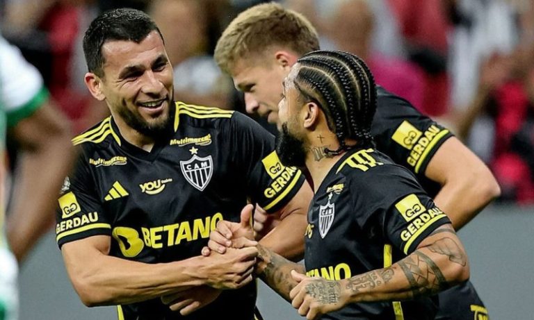 Junior Alonso marca em reestreia, mas Atlético-MG empata com o Juventude
