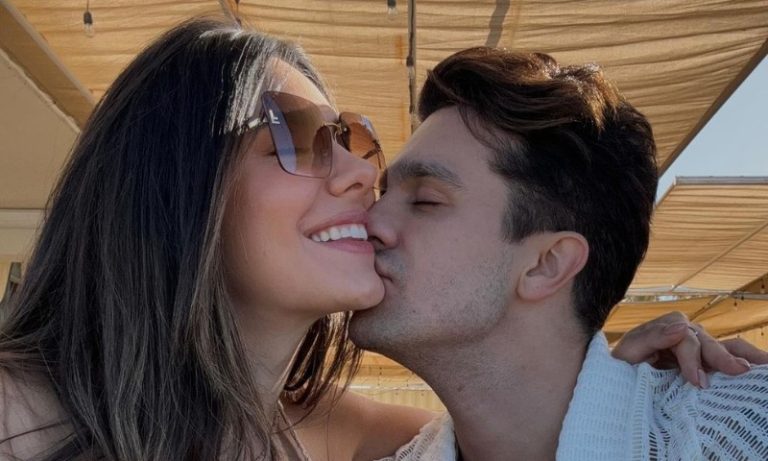 Luan Santana e Jade Magalhães anunciam que estão esperando o primeiro filho