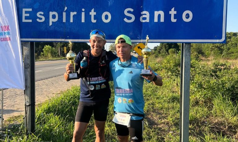 Maratonistas atravessam o ES e arrecadam recursos para instituições capixabas