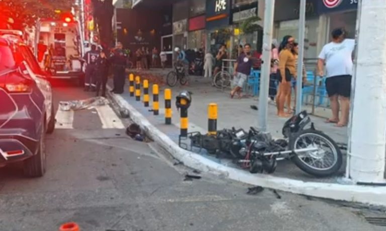 Motociclista morre após tentar fugir de viatura em Vila Velha