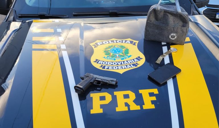 Motorista que conduzia bandido é resgatado por policiais da PRF