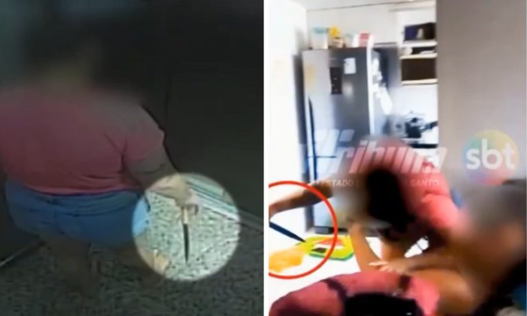 Mulher invade apartamento de vizinha com faca após cobrança de dívida em Vila Velha