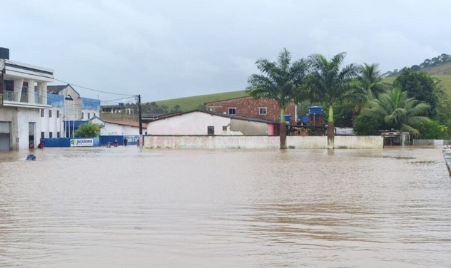 Nível do Rio Pirangi sobe e atinge cota de alerta na Mata Sul de Pernambuco