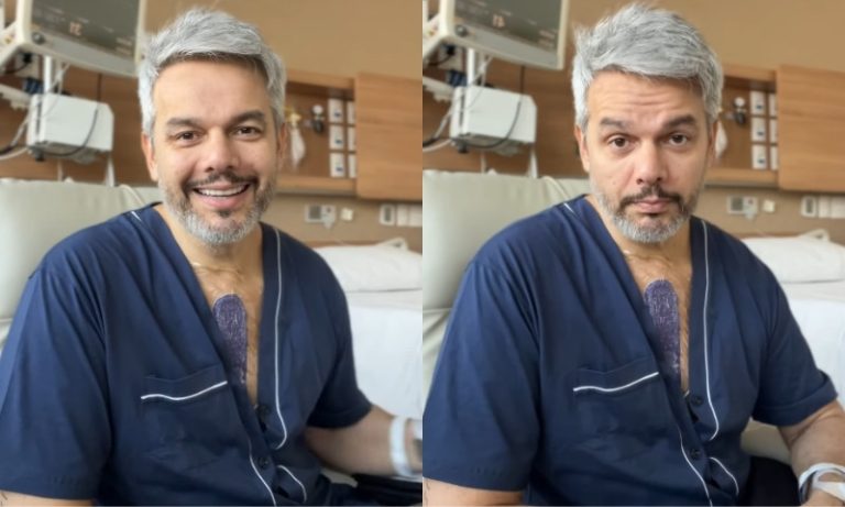 Otaviano explica por que demorou em contar sobre aneurisma para Flávia Alessandra