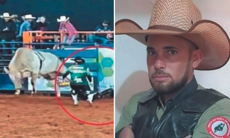 Peão morre pisoteado por touro em rodeio