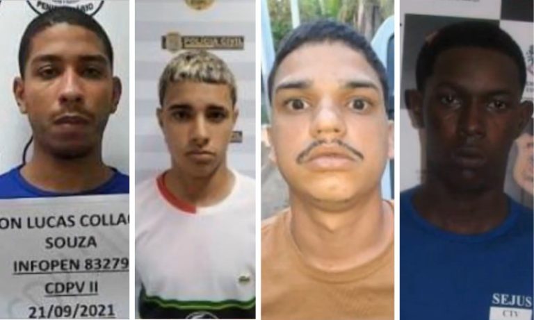 Polícia divulga fotos de suspeitos de matar sargento em Cariacica