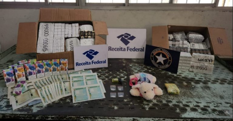Receita Federal apreende mais de R$600 mil em drogas em central dos Correios