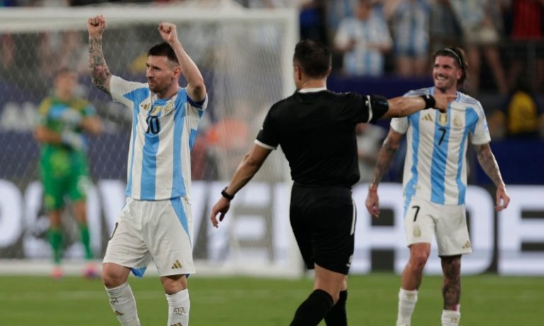 Sem sustos, Argentina vence Canadá com gol de Messi e vai à final da Copa América