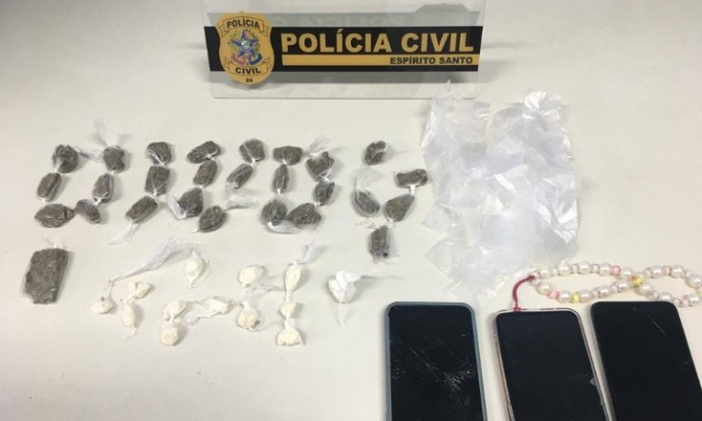 Três suspeitos são presos por envolvimento com o tráfico de drogas no Sul do ES