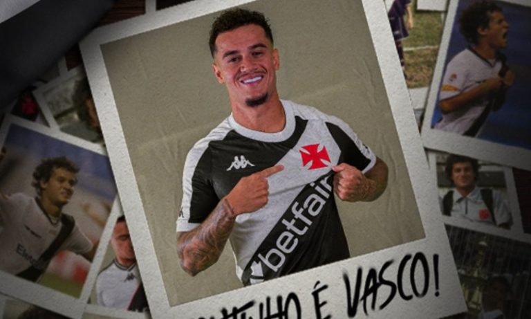 Vasco anuncia a contratação de Philippe Coutinho