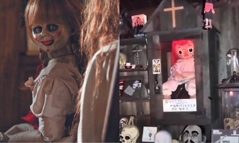 Verdadeira Annabelle é diferente da queimada em incêndio e está trancada em museu