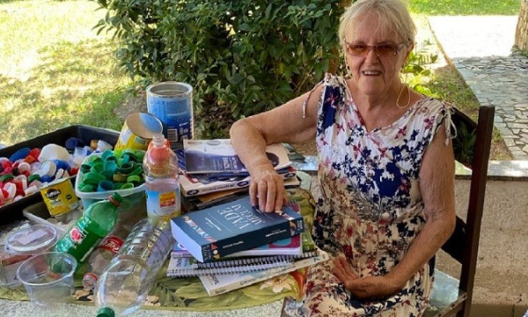 Vovó vira voluntária em defesa dos animais