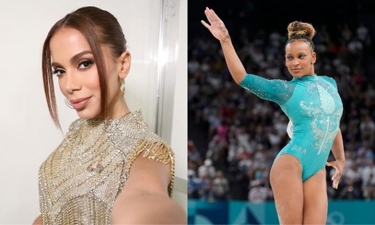 Anitta exalta Rebeca Andrade: ‘Essa rainha usou minha música durante a competição’