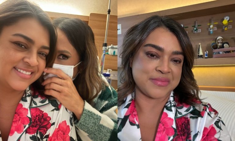 Após volta do câncer, Ivete Sangalo visita Preta Gil no hospital