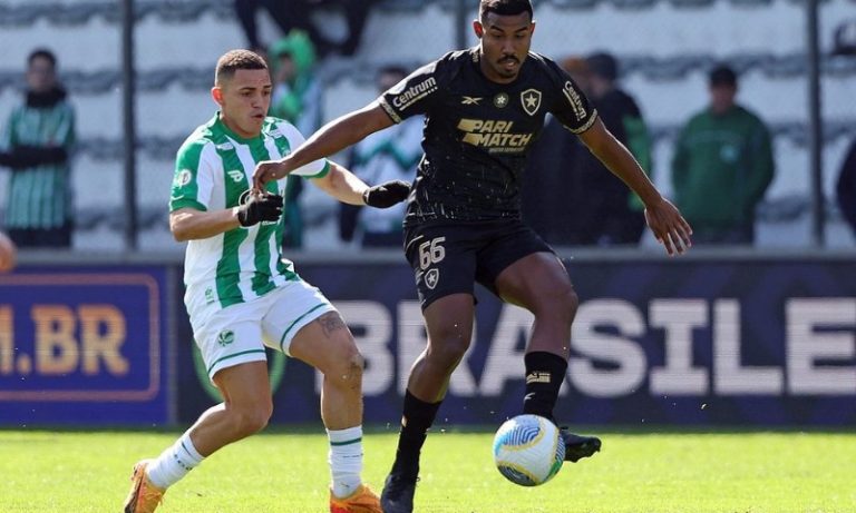 Botafogo é derrotado pelo Juventude e pode perder liderança do Brasileirão