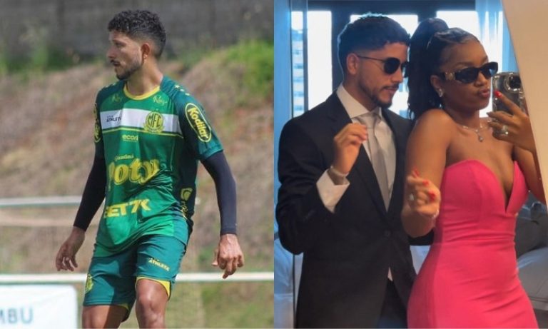 Ex-namorado da cantora Iza, volante Yuri Lima é dispensado pelo Mirassol