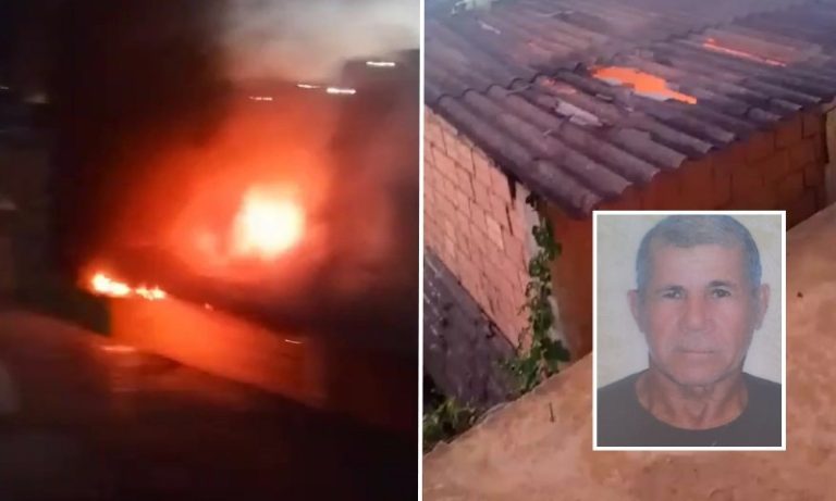 Idoso morre em incêndio e polícia suspeita de assassinato