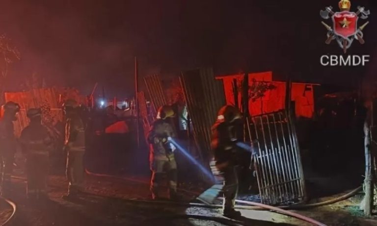 Incêndio mata 5 pessoas da mesma família, incluindo 3 crianças, no DF