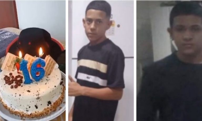 Irmãos mortos em Linhares: mãe faz bolo de aniversário para filho assassinado