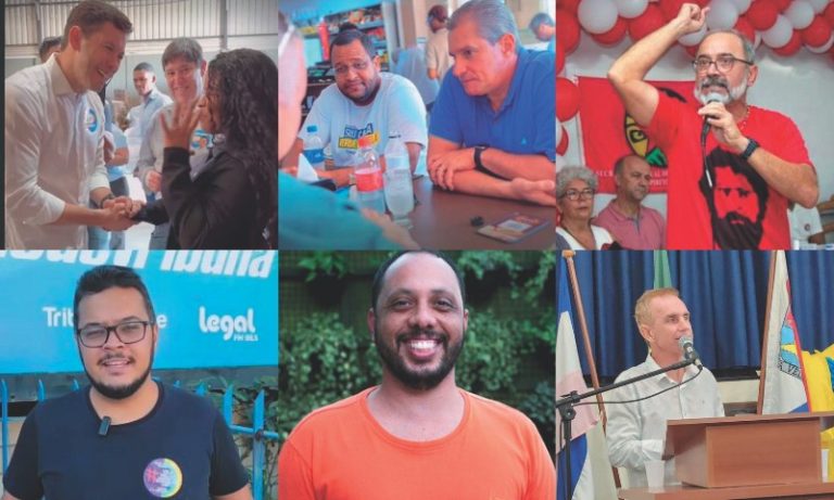 Lançamento de vereador e ida a feiras: a agenda dos candidatos da Grande Vitória