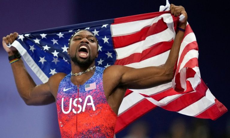 Olimpíadas: Noah Lyles vence 100 metros no atletismo por 0,005s em final histórica