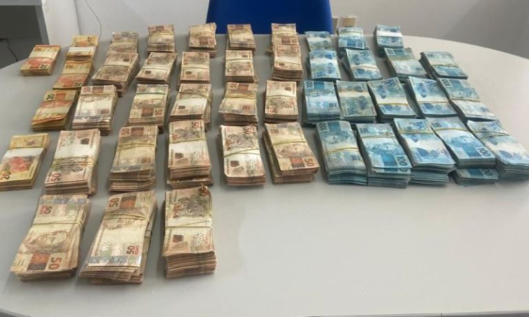 Operação “Laundry” apreende meio milhão e prende líder da organização criminosa
