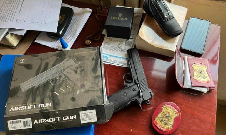 Polícia Federal prende homem suspeito de fingir ser delegado do MPF