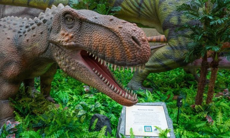 Última semana para ver de perto a maior exposição de dinossauros da América Latina