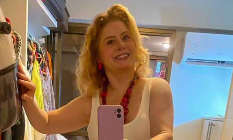 Vera Fischer posa de maiô: ‘Chegando aos 73 anos’