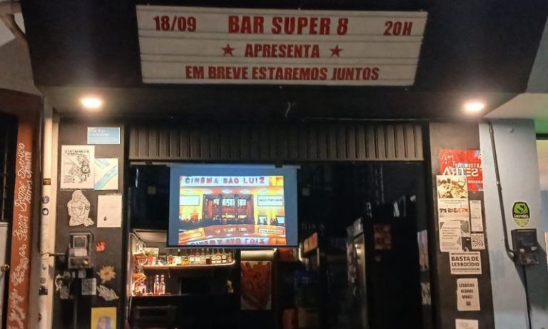 Bar Super 8 realiza sessão especial em homenagem ao Cinema São Luiz