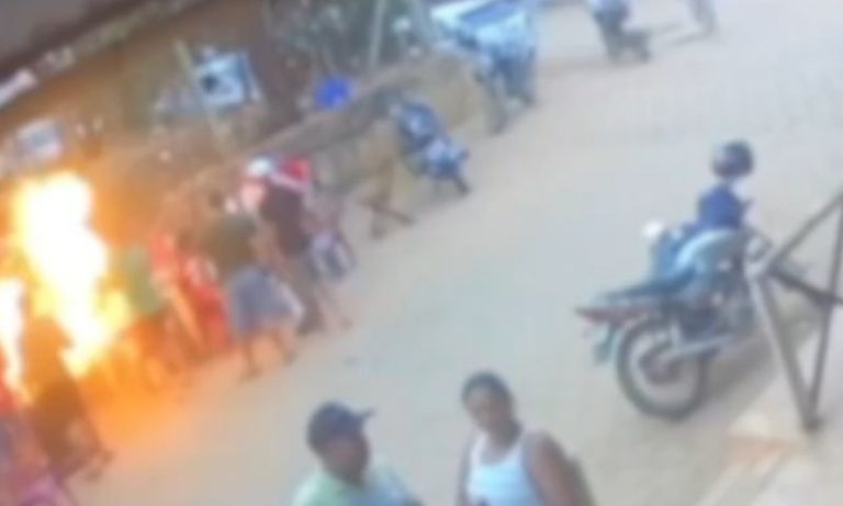 Churrasqueira explode e deixa sete feridos no ES