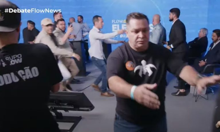 Debate com candidatos de SP termina com Marçal expulso e agressão no estúdio