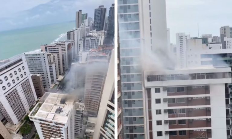 Incêndio em apartamento em Boa Viagem deixa um homem morto