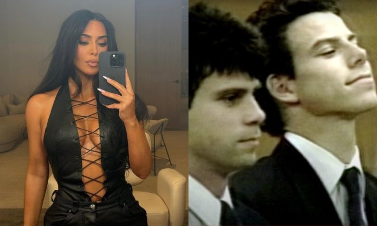 Kim Kardashian visita Irmãos Menendez, criminosos retratados em série da Netflix