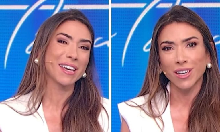 Patricia Abravanel se emociona em primeiro programa após morte de Silvio Santos