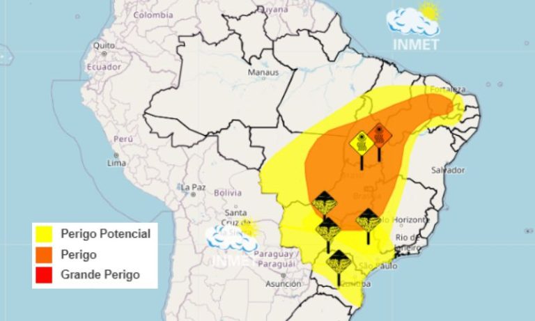 Pernambuco: calorão e dias secos castigam fim de semana e próxima semana