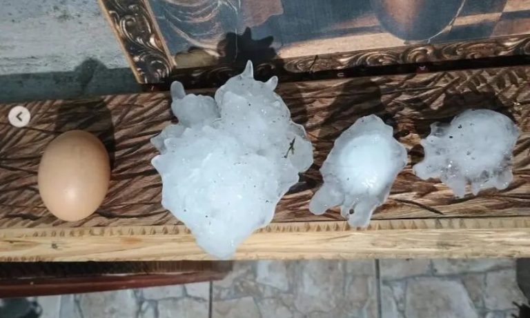 RS tem maior granizo registrado em solo brasileiro, com 14,6 cm