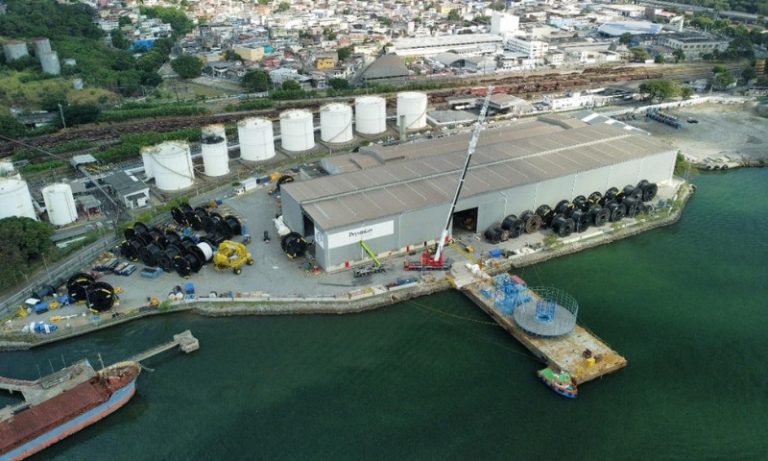 Supercabo de 30 km, feito em Vila Velha, é o maior já produzido no Brasil