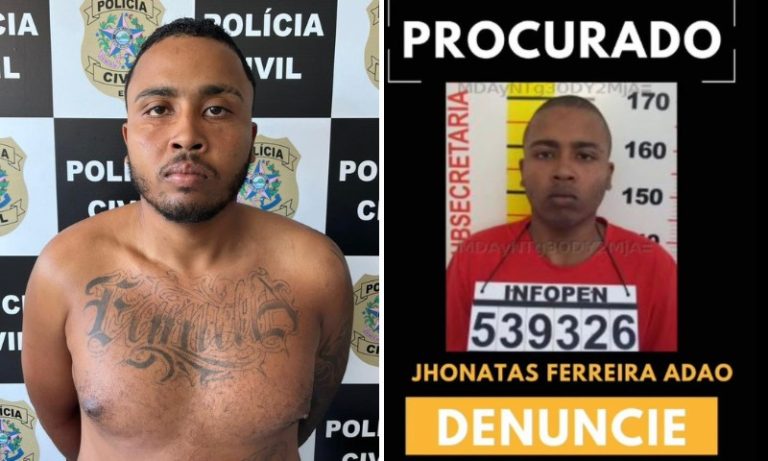 Suspeito na lista dos mais procurados em MG é preso na Serra