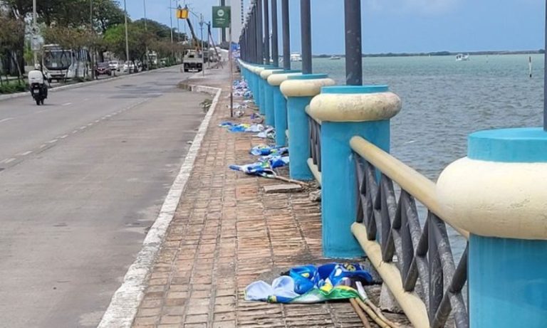 TRE-PE apreende mais de mil bandeiras e alerta para irregularidades em campanhas