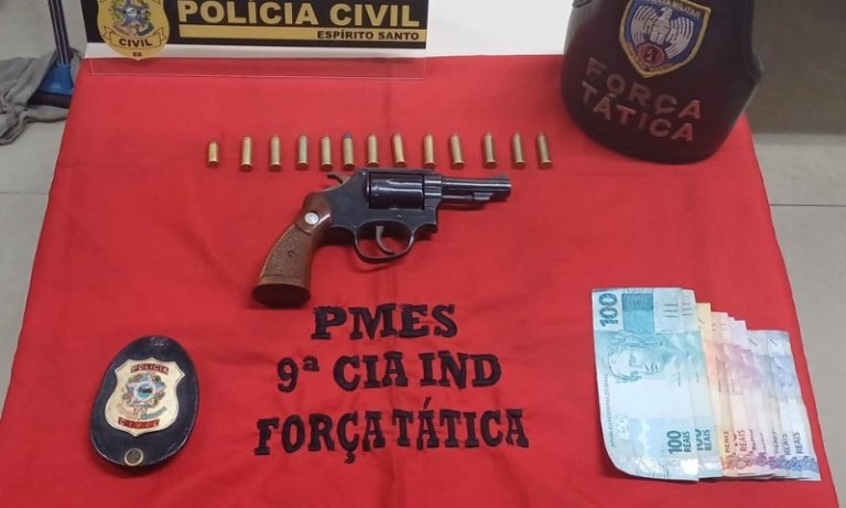 Três suspeitos de integrar organização criminosa são presos no ES