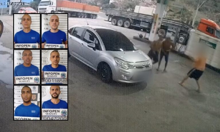 VÍDEO | Detentos renderam motorista após fugirem de penitenciária no ES