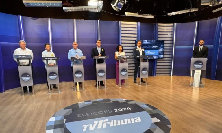 Debate a prefeito de Vitória na TV Tribuna: segurança foi o assunto mais discutido