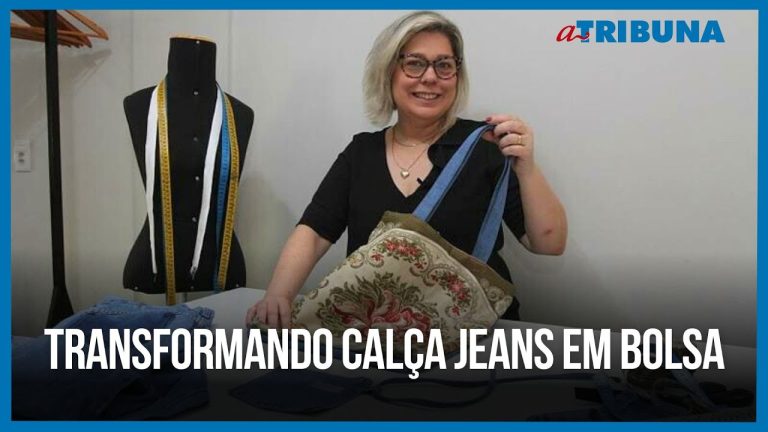 Veja como transformar calça jeans em bolsas