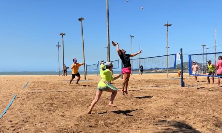 Atletas empolgados com a competição