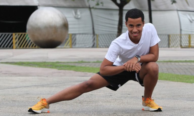“Corrida de rua me ajuda contra a timidez”, diz jovem que convive com a gagueira