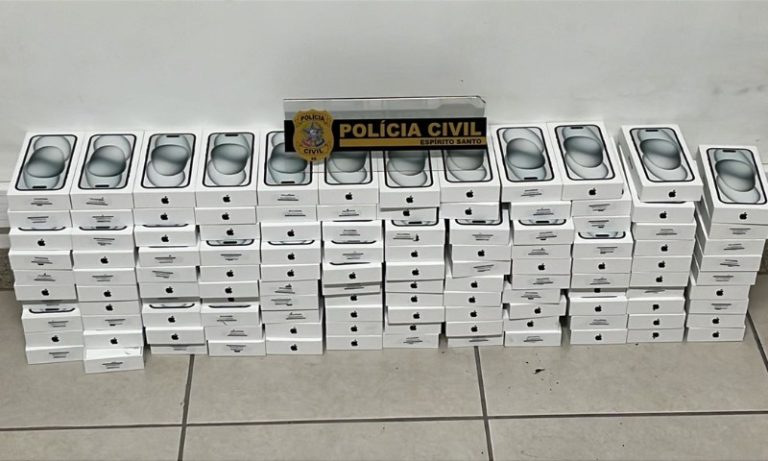 Funcionário é preso após furto de 140 celulares na Serra